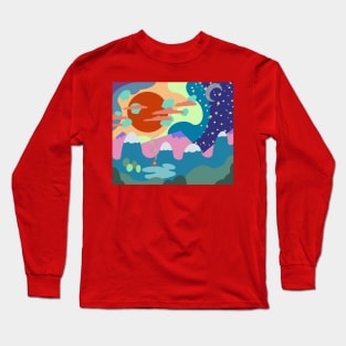 Midnight Meadow Long Sleeve T-Shirt